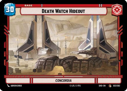 Death Watch Hideout // Shield [SHD - 023 // T02]