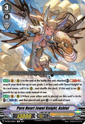 Pure Heart Jewel Knight, Ashlei (DZ-PS01/002EN) - DZ-PS01: Premium Deckset “Jewel Knight”