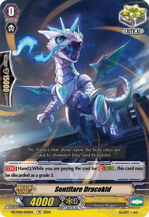 Sentflare Dracokid (DZ-PS01/014EN) - DZ-PS01: Premium Deckset “Jewel Knight”