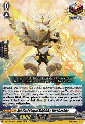 Spiritual King of Brightsky, Meridzanblia (DZ-SS01/001EN) - DZ-SS01: Festival Booster 2024