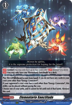 Elementaria Sanctitude (DZ-SS01/004EN) - DZ-SS01: Festival Booster 2024