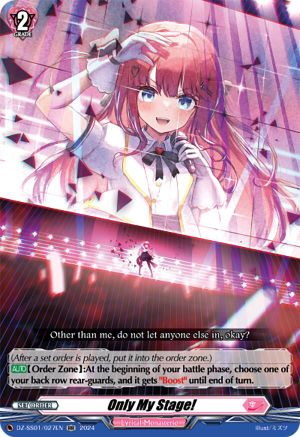 Only My Stage! (DZ-SS01/027EN) - DZ-SS01: Festival Booster 2024