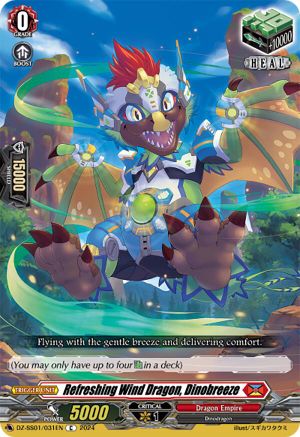 Refreshing Wind Dragon, Dinobreeze (DZ-SS01/031EN) - DZ-SS01: Festival Booster 2024
