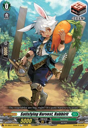 Satisfying Harvest, Rabbirit (DZ-SS01/045EN) - DZ-SS01: Festival Booster 2024