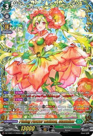 Pining Flower Maiden, Claudine (FFR) (DZ-SS01/FFR09EN) - DZ-SS01: Festival Booster 2024