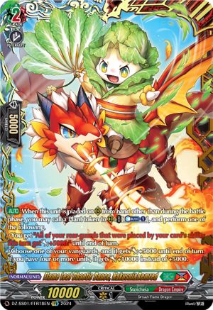 Flame Leaf Chaotic Dance, Hakusui&Remred (FFR) (DZ-SS01/FFR18EN) - DZ-SS01: Festival Booster 2024