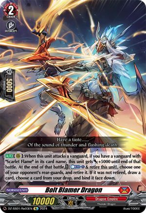 Bolt Blamer Dragon (DZ-SS01/Re03EN) - DZ-SS01: Festival Booster 2024