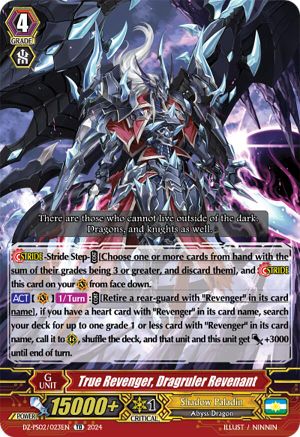 True Revenger, Dragruler Revenant (DZ-PS02/023EN) - DZ-PS02: Premium Deckset “Revenger”