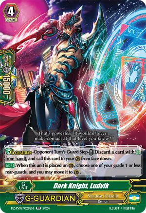 Dark Knight, Ludvik (DZ-PS02/028EN) - DZ-PS02: Premium Deckset “Revenger”