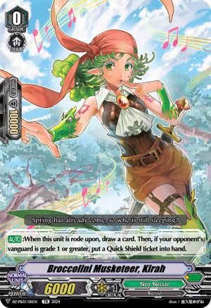 Broccolini Musketeer, Kirah (DZ-PS03/011EN) - DZ-PS03: Premium Deckset “Musketeer”