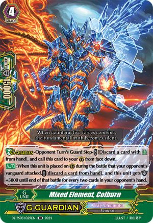Mixed Element, Colburn (DZ-PS03/029EN) - DZ-PS03: Premium Deckset “Musketeer”