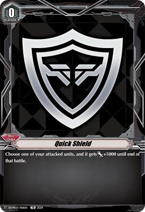 Quick Shield (DZ-PS03/TI01EN) - DZ-PS03: Premium Deckset “Musketeer”