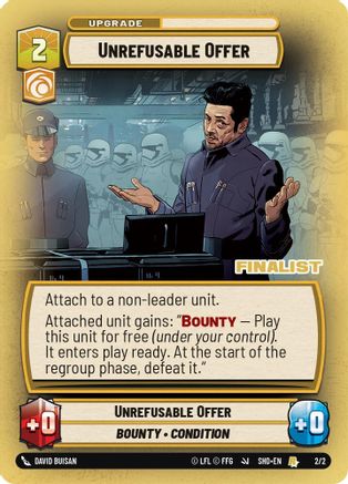 Unrefusable Offer (Finalist) [OPP - 2/2]