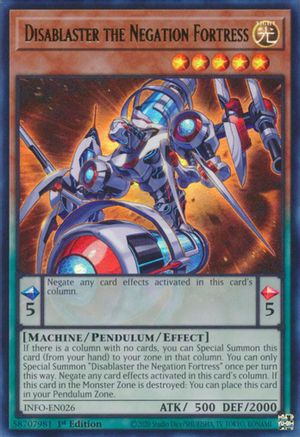 Disablaster the Negation Fortress [INFO - INFO-EN026]