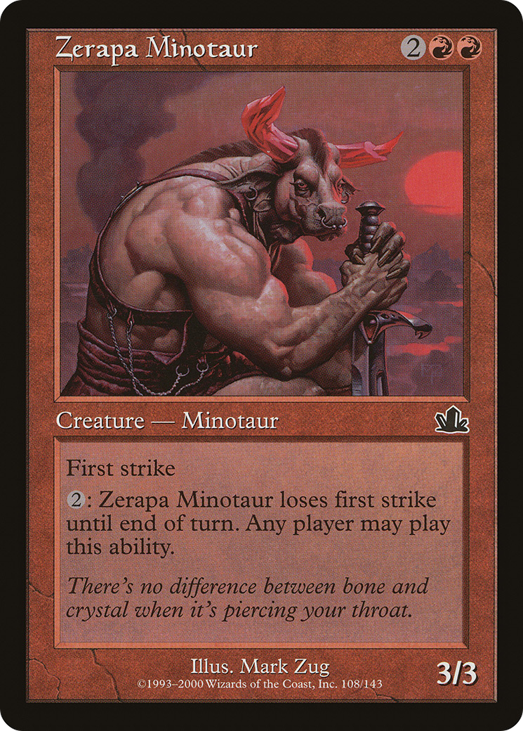 Zerapa Minotaur [PCY - 108]