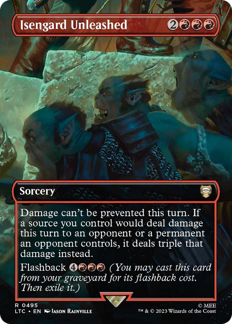 Isengard Unleashed (Borderless) [LTC - 495]