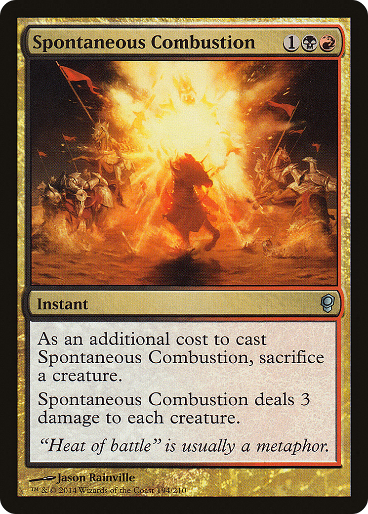 Spontaneous Combustion [CNS - 194]