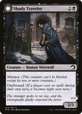 Shady Traveler (MID-120) - Innistrad: Midnight Hunt: (Double Faced Transform) Foil