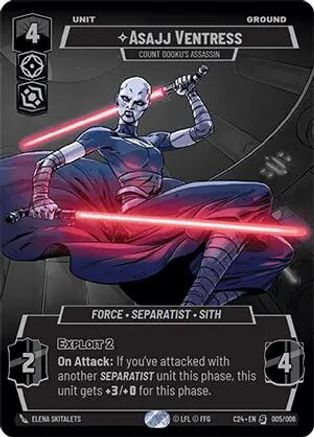 Asajj Ventress - Count Dooku's Assassin [CE2024 - 005/006]