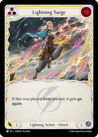 Lightning Surge (Yellow) [AUR018]