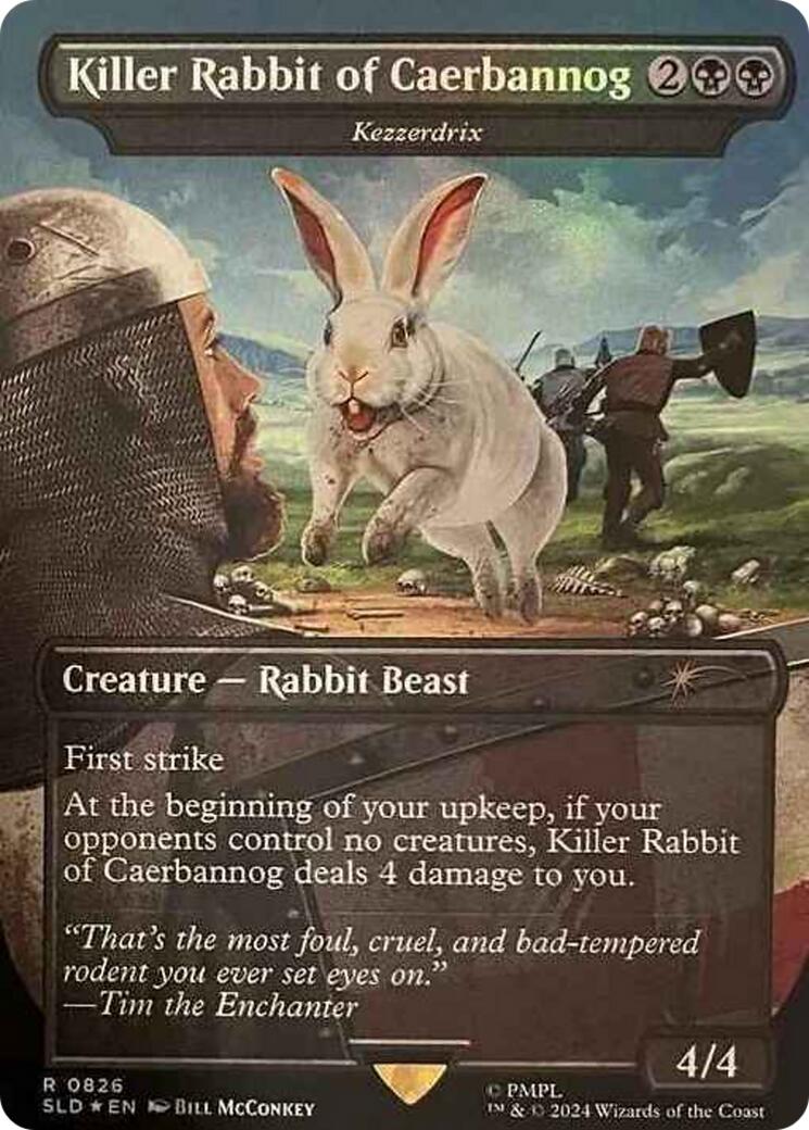 Killer Rabbit of Caerbannog - Kezzerdrix [SLD - 826]