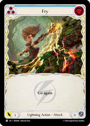 Fry (Blue) (ROS094) - Rosetta Rainbow Foil