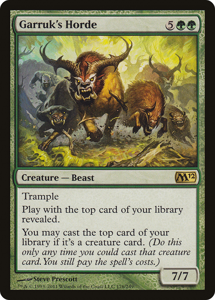 Garruk's Horde [M12 - 176]