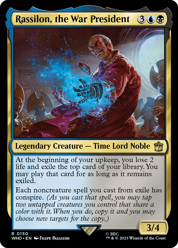 Rassilon, the War President [WHO - 150]