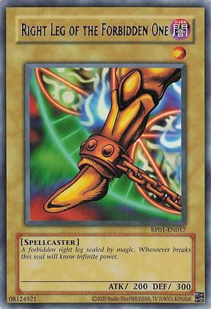 Right Leg of the Forbidden One [RP01 - RP01-EN017]