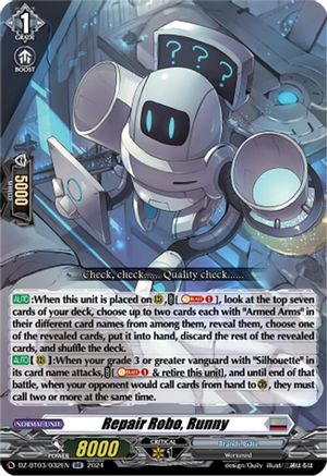 Repair Robo, Runny (DZ-BT03/032EN) - DZ-BT03: Dimensional Transcendence