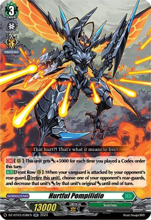 Hurtful Pompilidio (DZ-BT03/038EN) - DZ-BT03: Dimensional Transcendence