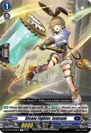 Steam Fighter, Iemsum (DZ-BT03/066EN) - DZ-BT03: Dimensional Transcendence