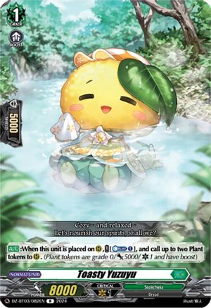 Toasty Yuzuyu (DZ-BT03/082EN) - DZ-BT03: Dimensional Transcendence