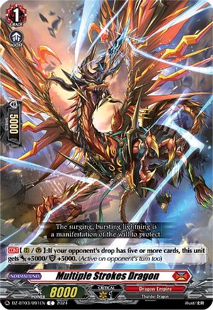 Multiple Strokes Dragon (DZ-BT03/091EN) - DZ-BT03: Dimensional Transcendence