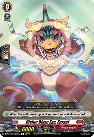 Divine Blaze Eye, Enryui (DZ-BT03/092EN) - DZ-BT03: Dimensional Transcendence