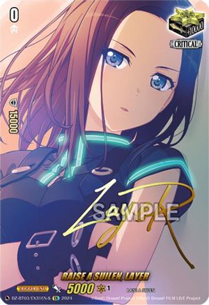 RAISE A SUILEN, LAYER (EX) (Foil) (DZ-BT03/EX31EN-S) - DZ-BT03: Dimensional Transcendence