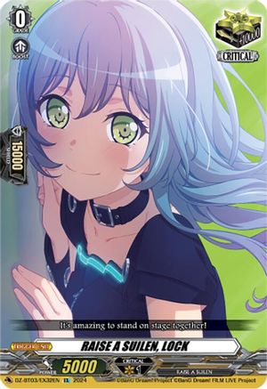 RAISE A SUILEN, LOCK (EX) (DZ-BT03/EX32EN) - DZ-BT03: Dimensional Transcendence