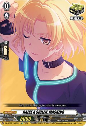 RAISE A SUILEN, MASKING (EX) (DZ-BT03/EX33EN) - DZ-BT03: Dimensional Transcendence