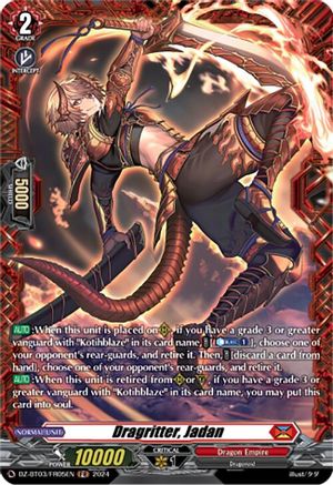 Dragritter, Jadan (FR) (DZ-BT03/FR05EN) - DZ-BT03: Dimensional Transcendence