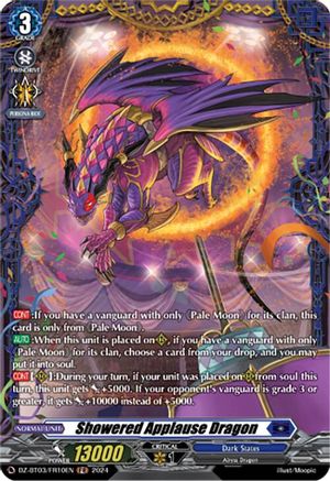 Showered Applause Dragon (FR) (DZ-BT03/FR10EN) - DZ-BT03: Dimensional Transcendence