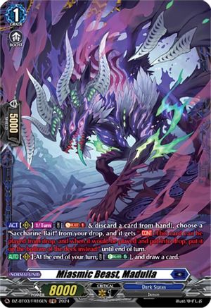 Miasmic Beast, Madulla (FR) [DZ-BT03 - DZ-BT03/FR16EN]
