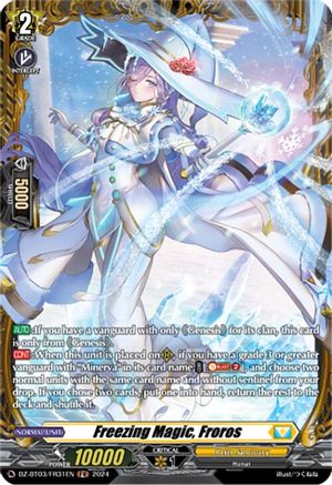 Freezing Magic, Froros (FR) (DZ-BT03/FR31EN) - DZ-BT03: Dimensional Transcendence