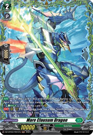 Mare Clausum Dragon (FR) (DZ-BT03/FR41EN) - DZ-BT03: Dimensional Transcendence