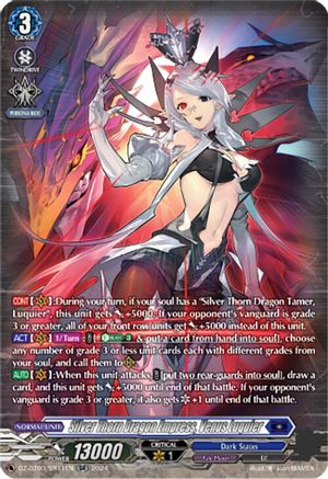 Silver Thorn Dragon Empress, Venus Luquier (SR) (DZ-BT03/SR11EN) - DZ-BT03: Dimensional Transcendence
