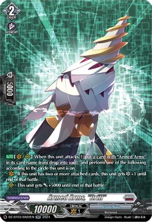 Armed Arms, "Drill" (SR) (DZ-BT03/SR22EN) - DZ-BT03: Dimensional Transcendence