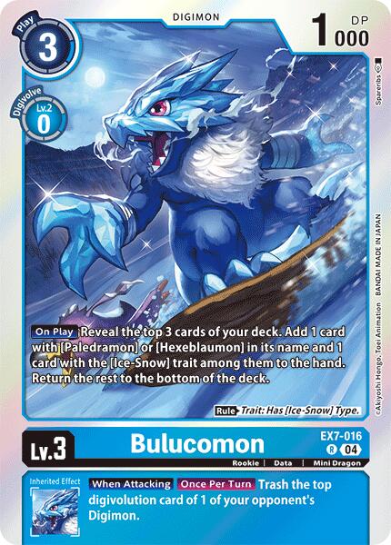 Bulucomon [EX07 - EX7-016 R]