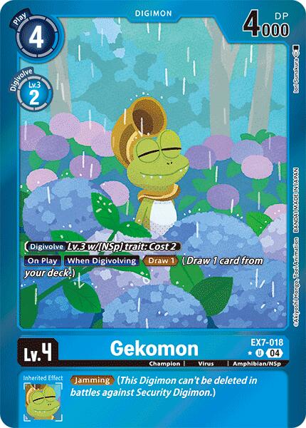 Gekomon (Foil) [EX07 - EX7-018 U]