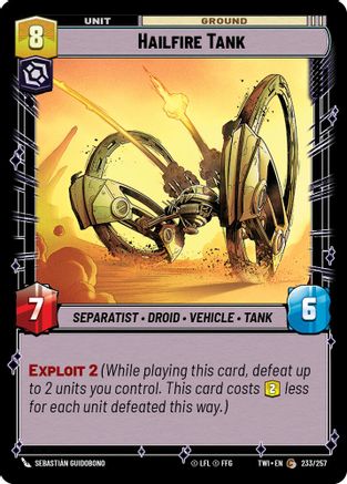 Hailfire Tank [TWI - 233/257]