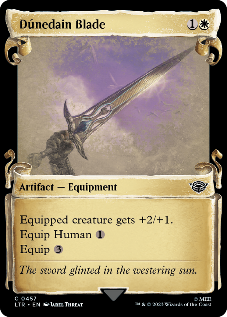Dunedain Blade (Showcase Scrolls) [LTR - 457]