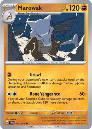 Marowak [SCR - 073/142]